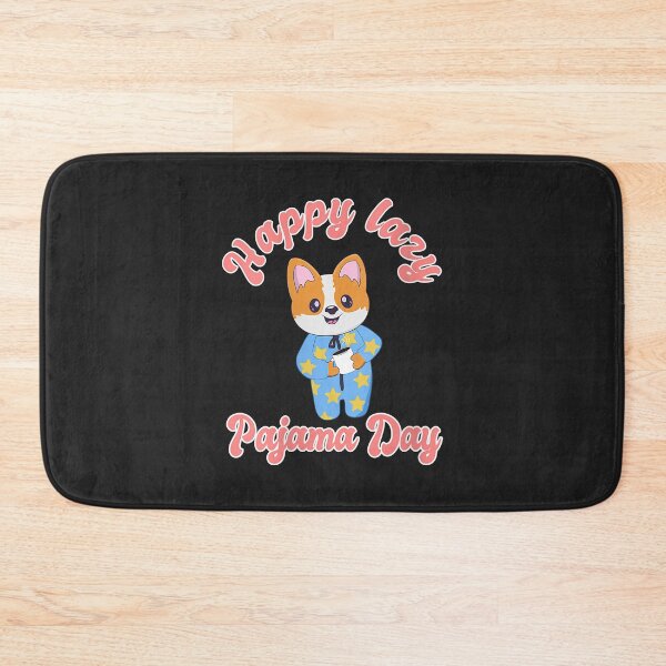 Item preview, Womens Happy Pajama Day lazy dog in pajama V-Neck designed and sold by JakariEzer.