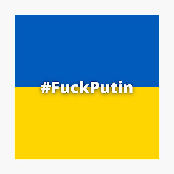 Item preview, #FuckPutin support Ukraine stop the war No War help Ukraine designed and sold by LeBreab.