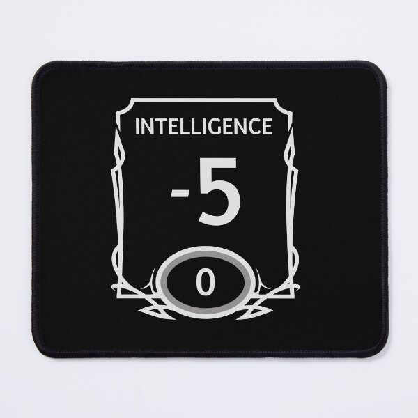 Item preview, Stat Block Intelligence designed and sold by ShirtGoblin.
