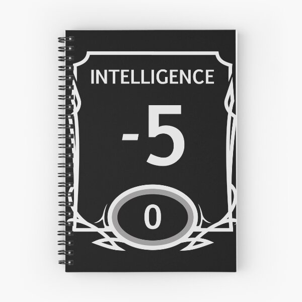 Item preview, Stat Block Intelligence designed and sold by ShirtGoblin.