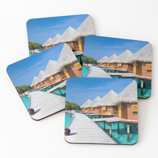 Item preview, Maldives Overwater Bungalows and Boardwalk designed and sold by RyansOpenDoor.