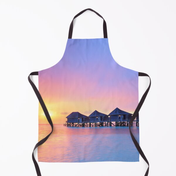 Item preview, Maldives Overwater Bungalows at Sunset designed and sold by RyansOpenDoor.