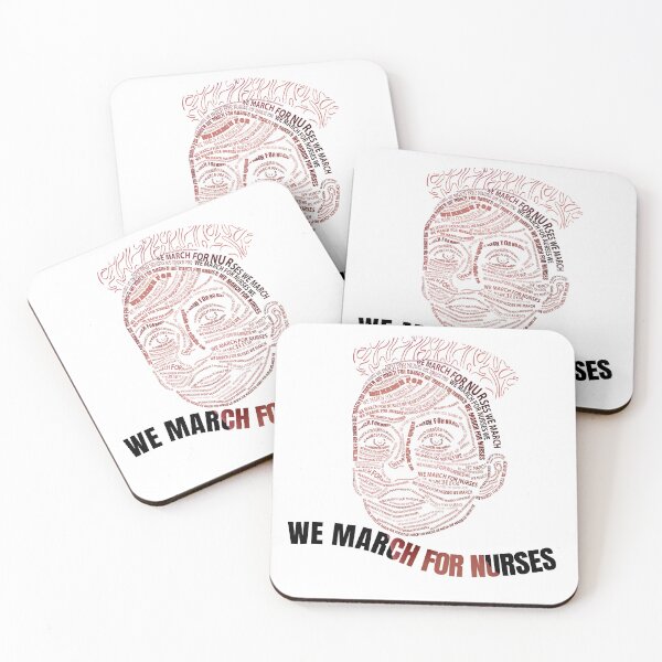 Item preview, We March For Nurses designed and sold by my-green-gecko.