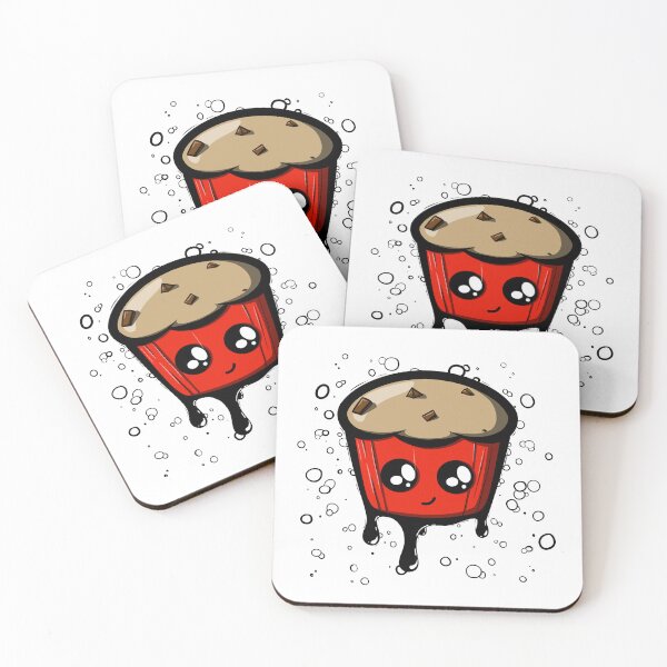 Item preview, Red chocolate cupcake designed and sold by Pandabacke.