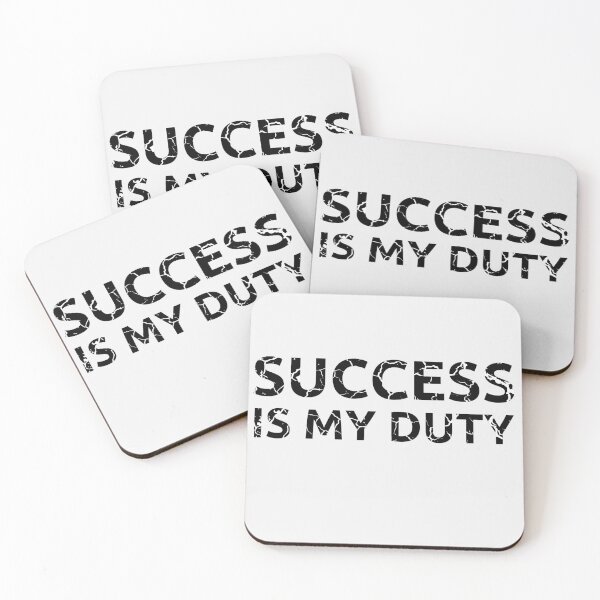 Item preview, SUCCESS IS MY DUTY 2 distressed designed and sold by KingsManKind.