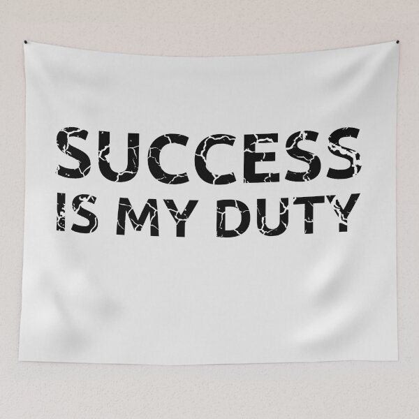 Item preview, SUCCESS IS MY DUTY 2 distressed designed and sold by KingsManKind.