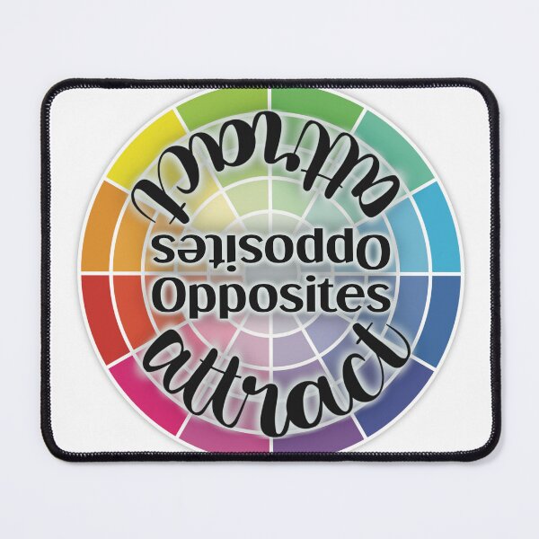 Item preview, Color Wheel Opposites Attract Color Theory designed and sold by For Art Sake.