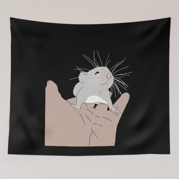Item preview, Cute Mouse Love Hands Journal Cute Animals designed and sold by BigFatMistake.