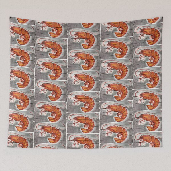 Item preview, Shrimp on Reclaimed wood designed and sold by Michael Garber.