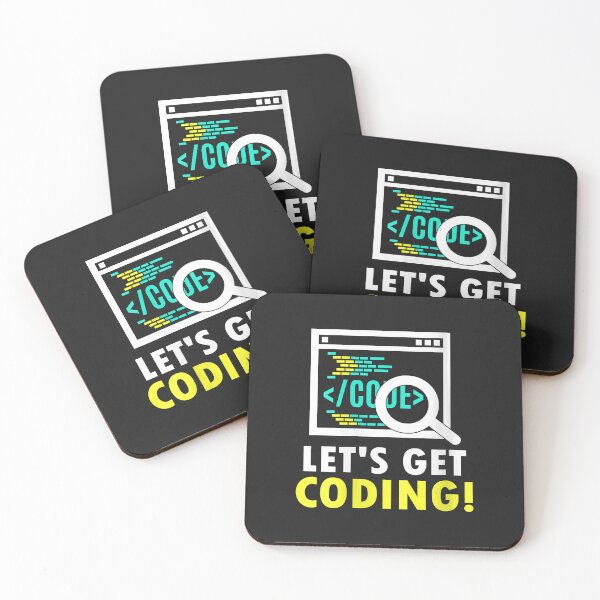 Item preview, Womens Let's Get Coding Programming Design For Coders V-Neck designed and sold by JakariEzer.