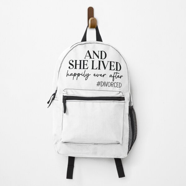 Item preview, And She Lived Happily Ever After #Divorced - Funny gift ideas designed and sold by The Full Cart.