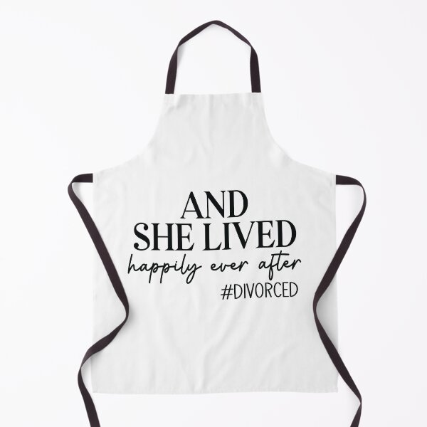 Item preview, And She Lived Happily Ever After #Divorced - Funny gift ideas designed and sold by The Full Cart.