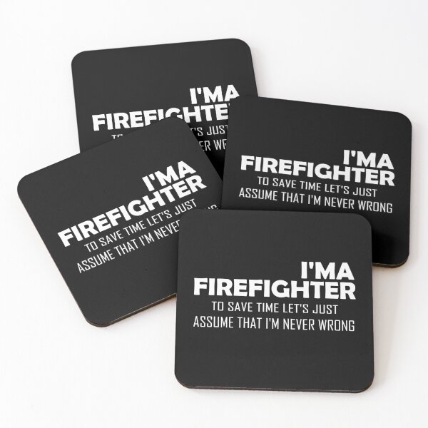 Item preview, I'm a Firefighter - funny Firefighter design designed and sold by TeesLina.