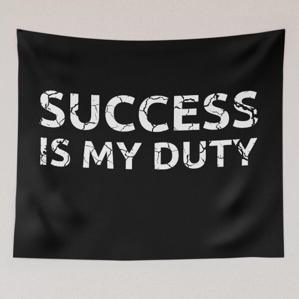 Item preview, SUCCESS IS MY DUTY 3 distressed  designed and sold by KingsManKind.