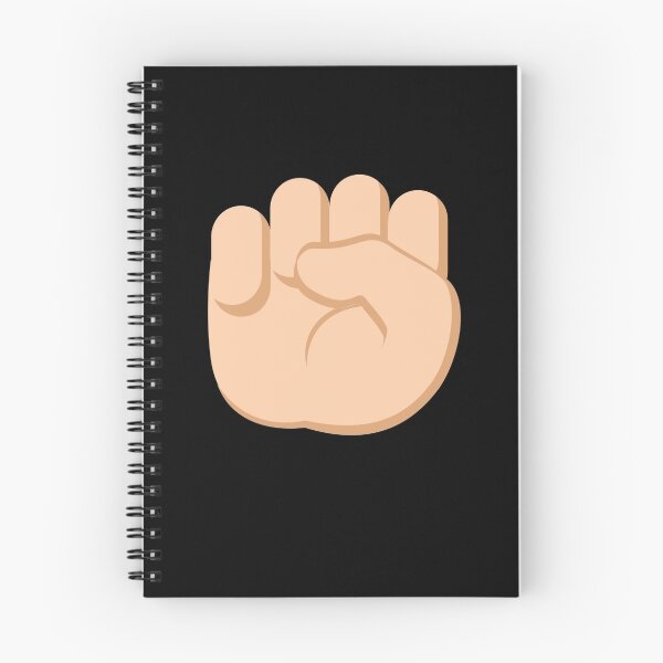Artikelvorschau, Emoji erhobene Faust, Hand und Finger entworfen und verkauft von roarr.