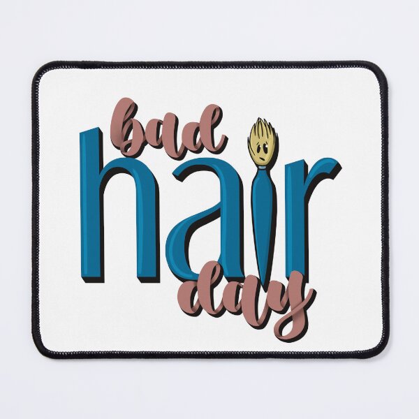 Item preview, Bad Hair Day- Paint Brush Woes designed and sold by For Art Sake.