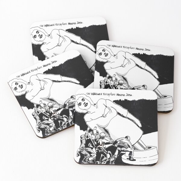 Item preview, The Marines Recapture Norma Jima designed and sold by wazoowazoo.