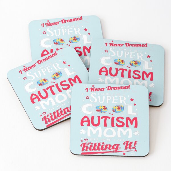 Item preview, Super Cool Autism Mom designed and sold by GoldenBuffalo79.