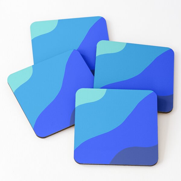Item preview, blue waves art pattern designed and sold by achintha prabash.