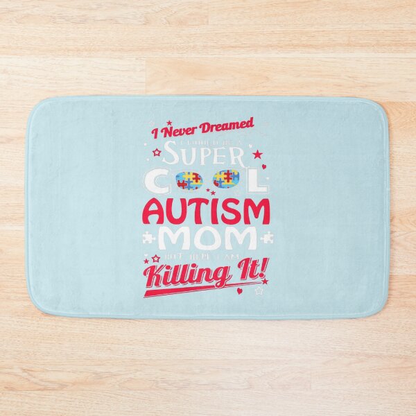Item preview, Super Cool Autism Mom designed and sold by GoldenBuffalo79.
