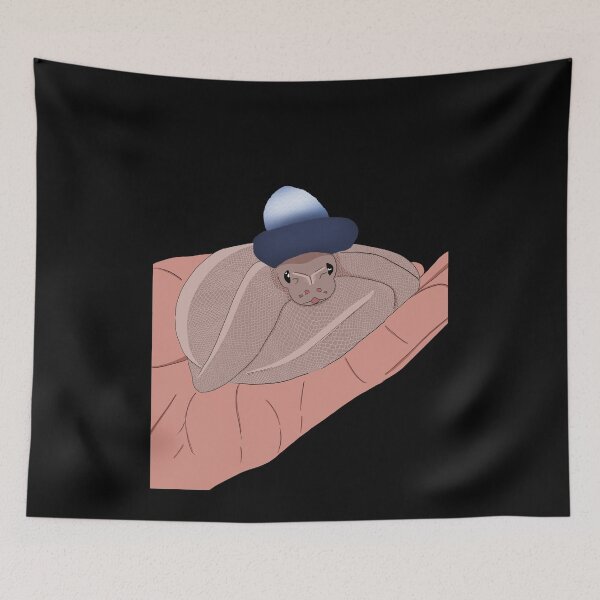 Item preview, Cute Snake On A Hat Cute Animals designed and sold by BigFatMistake.
