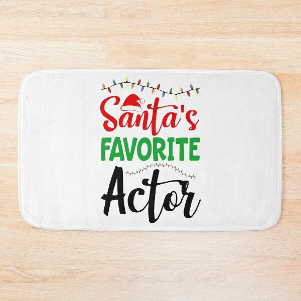 Item preview, Santa's Favorite Actor designed and sold by Bendthetrend.