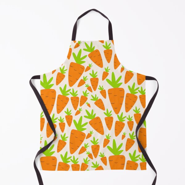 Item preview, Cute Carrot Pattern Veganuary vegetable garden vegetarian vegan designed and sold by Spaceshipsells.