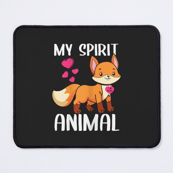 Item preview, Womens My Spirit Animal Fox I Love Mom Necklace Heart Fox Mom designed and sold by JakariEzer.