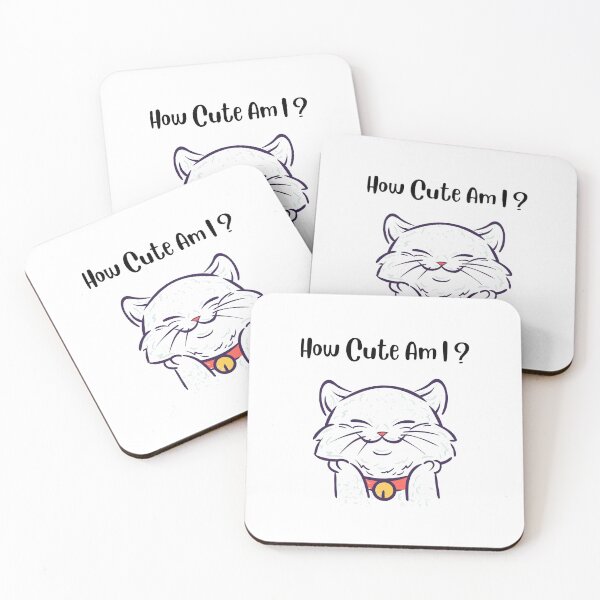 Item preview, How Cute Am I ? Cheeky Cat | Critical Cuteness designed and sold by azy2shop.