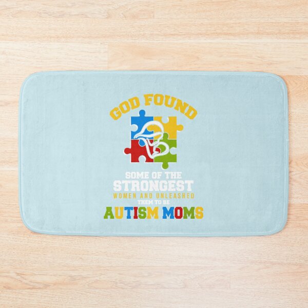 Item preview, The Strongest Women Is Autism Mom designed and sold by GoldenBuffalo79.