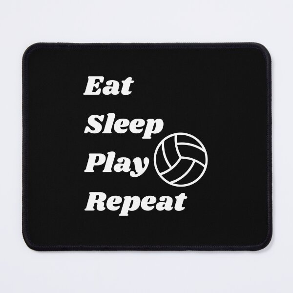 Item preview, Eat Sleep Play Volleyball Repeat designed and sold by DaydreamerDzine.