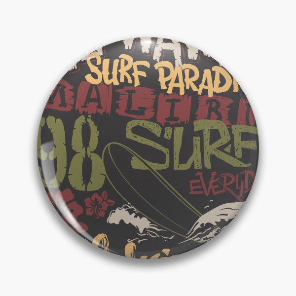 Item preview, Big Waves- Surfing Paradise- Malibu- Surf Everyday- Pacific California designed and sold by MomoDesigners.