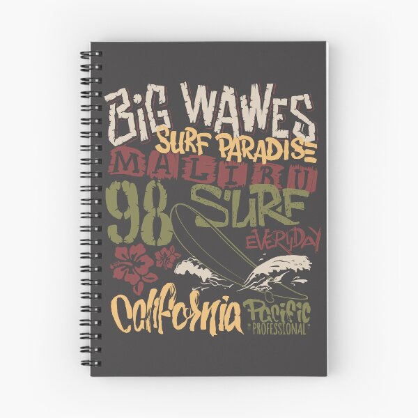 Item preview, Big Waves- Surfing Paradise- Malibu- Surf Everyday- Pacific California designed and sold by MomoDesigners.