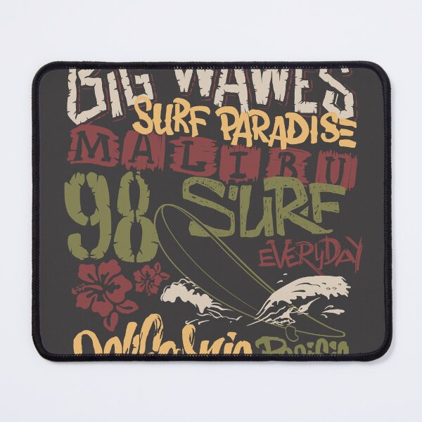 Item preview, Big Waves- Surfing Paradise- Malibu- Surf Everyday- Pacific California designed and sold by MomoDesigners.