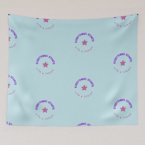 Item preview, EVERYTHING STARTS WITH A DREAM  designed and sold by pixxahome.