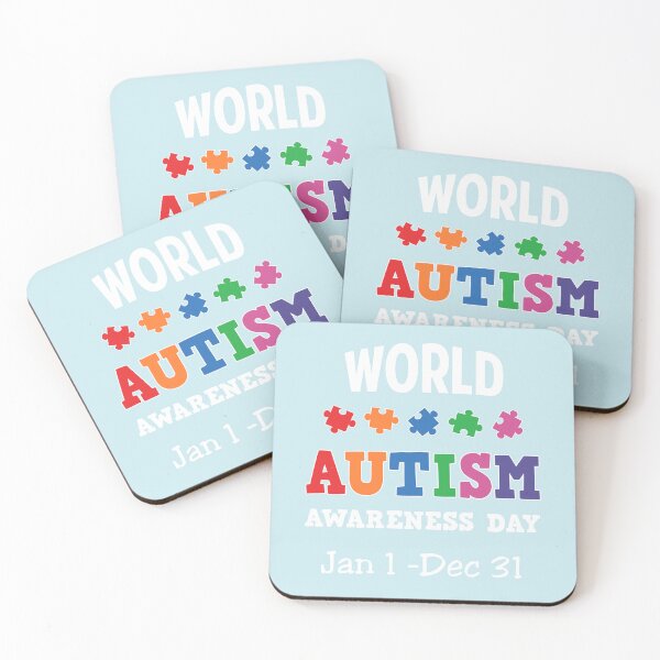 Item preview, World Autism Awareness Day Is All Year designed and sold by GoldenBuffalo79.
