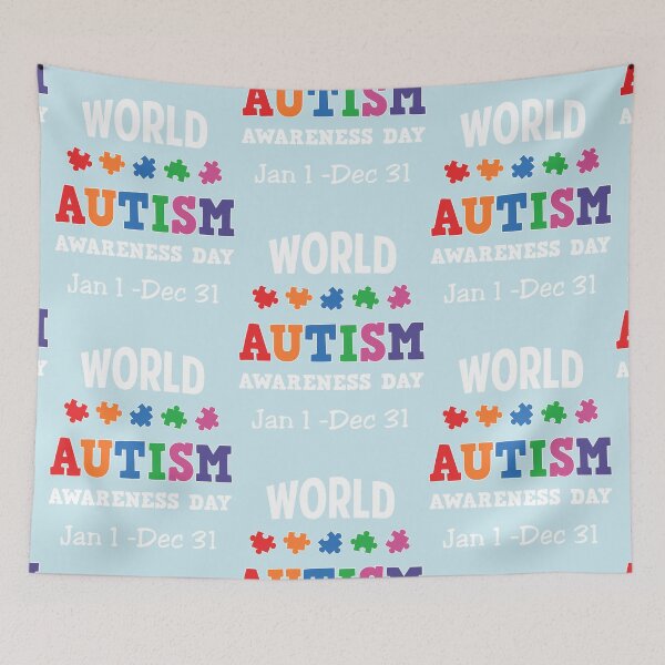 Item preview, World Autism Awareness Day Is All Year designed and sold by GoldenBuffalo79.