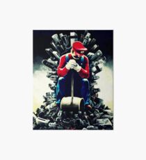 Super Mario's game of thrones Art Board