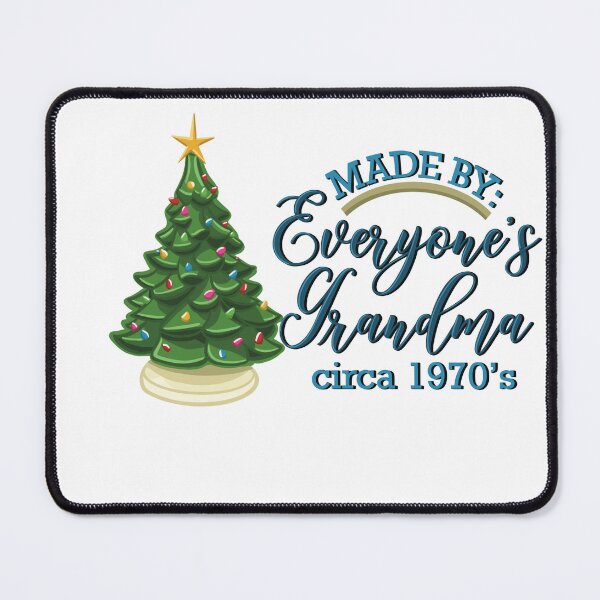 Item preview, Ceramic Christmas Tree- Everyone's Grandma  designed and sold by For Art Sake.