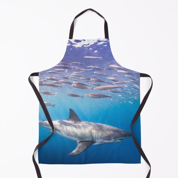 Item preview, Shark Fishing in Ocean designed and sold by LGMmugsdesign.