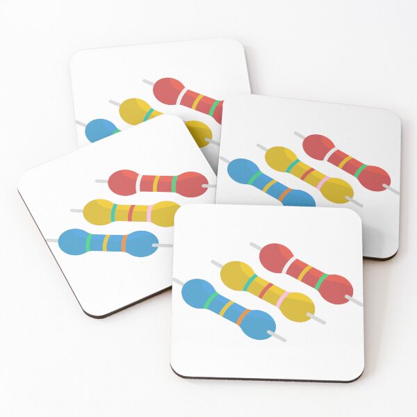 Item preview, Colorful Resistors designed and sold by EngineersArt.
