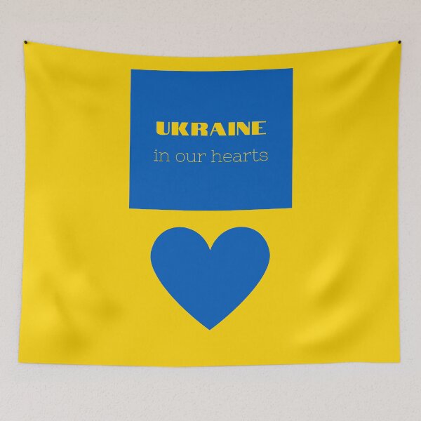 Item preview, Ukraine in our hearts designed and sold by LADYGOODMOOD.