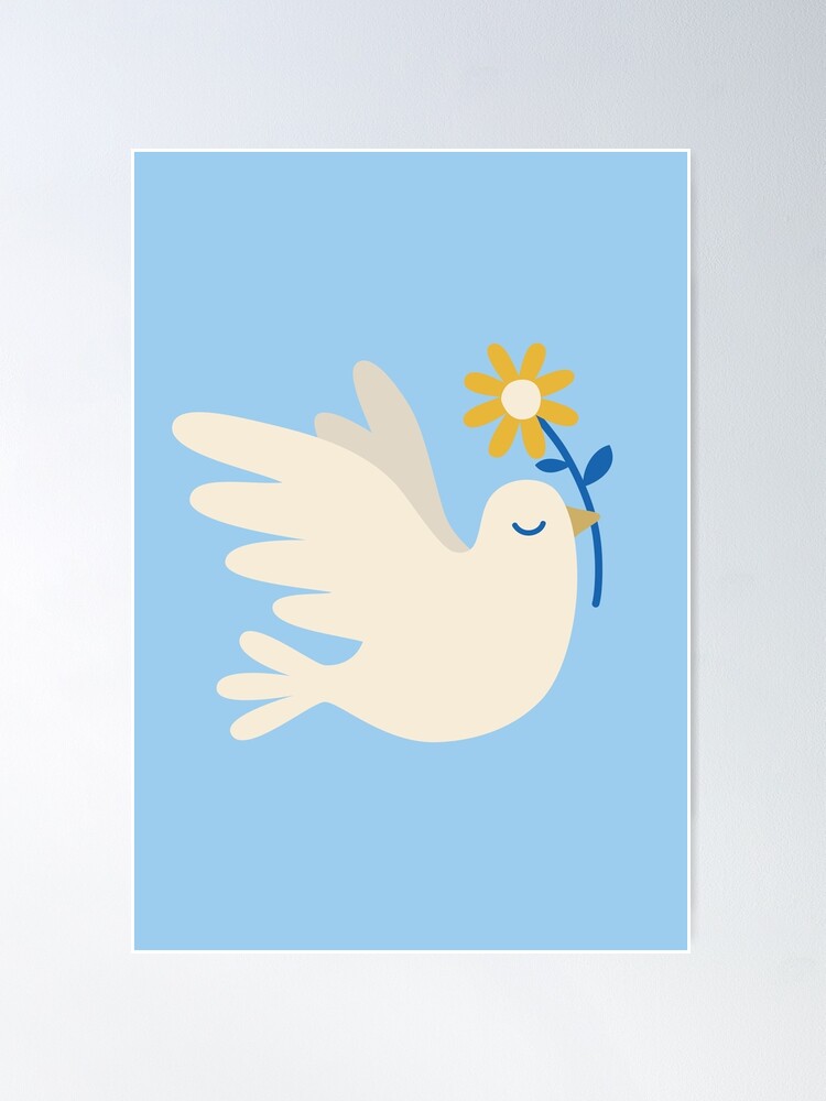 Poster Friedenstaube 