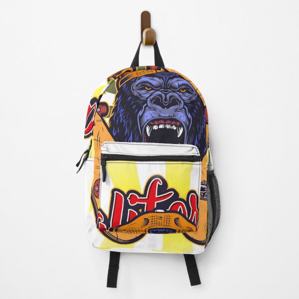 Item preview, California dreaming state, gorilla angry, sled gorilla funny  designed and sold by Saif6X.