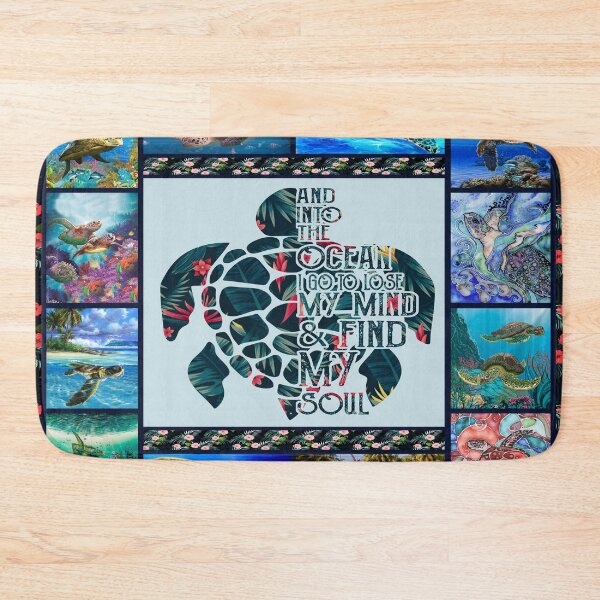 Item preview, And Into The Ocean I Go To Lose My Mind And Find My Soul - Turtle Ocean designed and sold by christinecather.