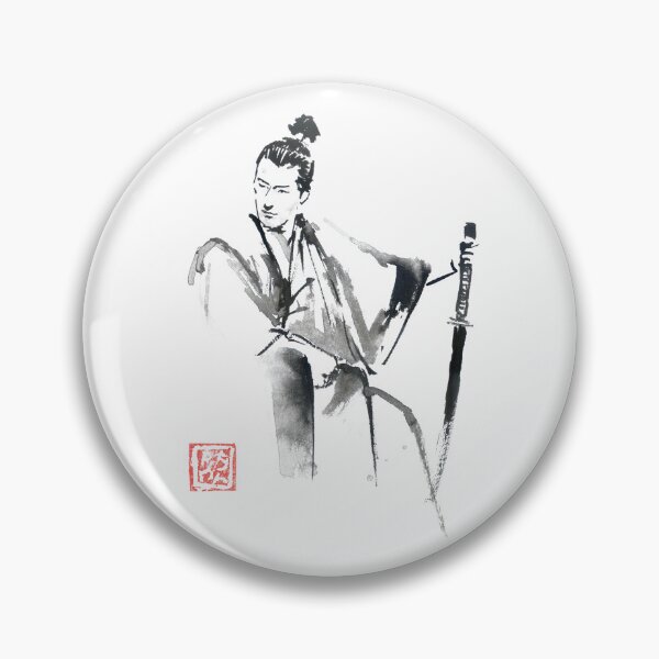 Item preview, seated samurai designed and sold by pechane.