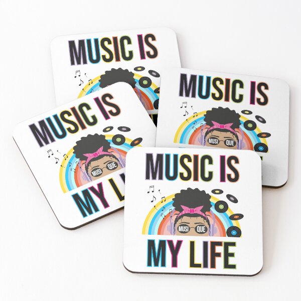 Item preview, Music is my life designed and sold by lapinmoon.