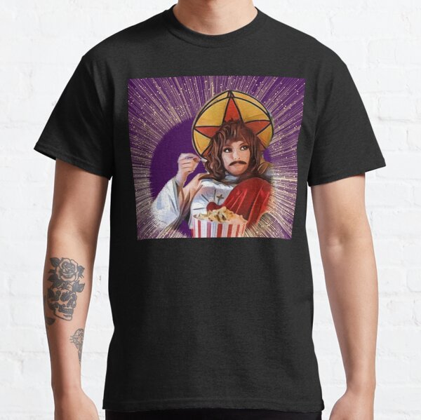 Vista previa del artículo con la obra «Villanelle jesus outfit dibujos animados matando a eve jodie comer (lesbian jesus drag queen)», diseñado y vendido por emcazalet.