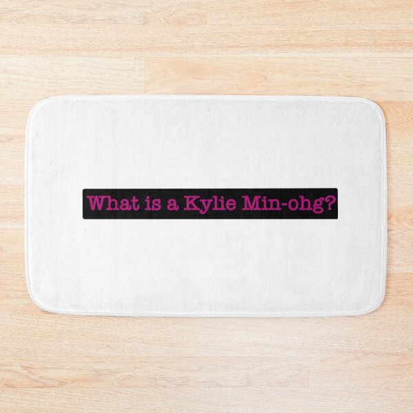 Item preview, “What is a Kylie Min-hog?”- Tom Thorne  designed and sold by JessCarrsArt.