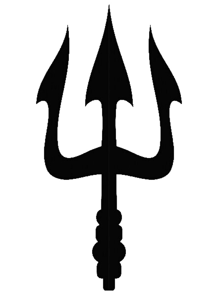 A logo like poseidon and carrying a trident on Craiyon